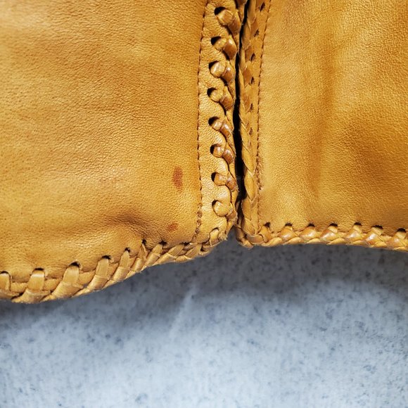 Womens Levi's Custom Genuine Cattle Leather Fits Large - Picture 4 of 13